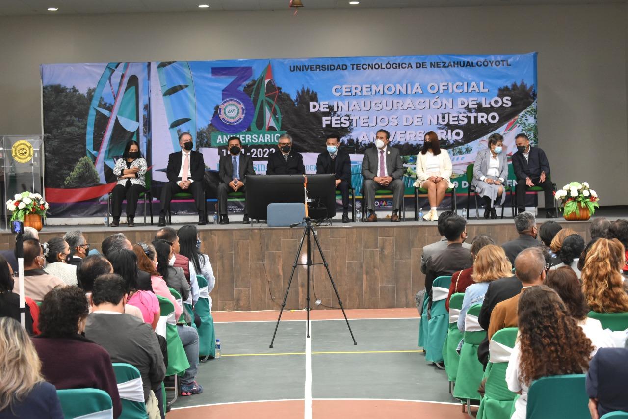 Universidad Tecnológica de Nezahualcóyotl celebra su 31 aniversario